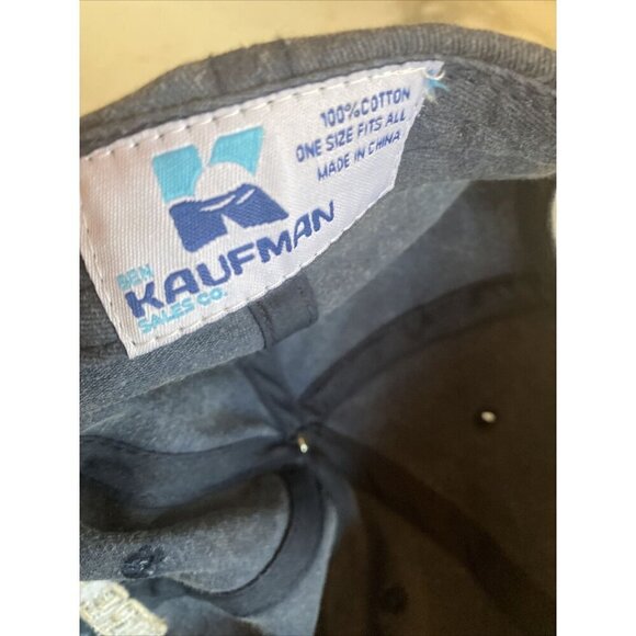 Blue Denim Twill Hat Cap Treasure Island Shark Adjustable Hat Cap - Picture 7 of 7